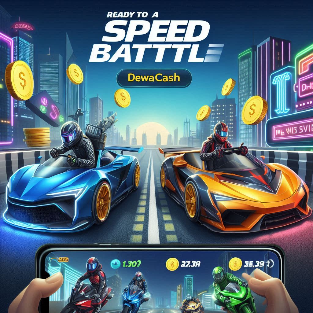 Siap Adu Kecepatan! Game Balap Virtual Dewacash Tawarkan Hadiah Tunai Asli